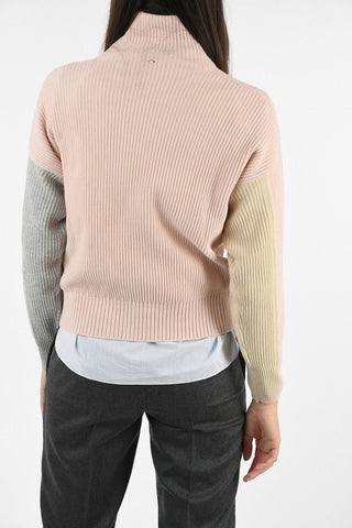 Ribbed Turtleneck Sweater