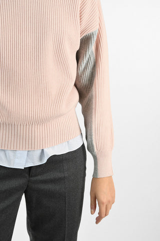 Ribbed Turtleneck Sweater