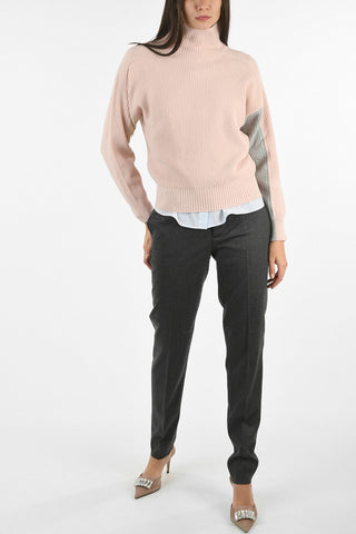 Ribbed Turtleneck Sweater