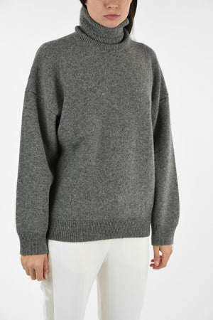 Cashmere and Wool Turtleneck  Sweater