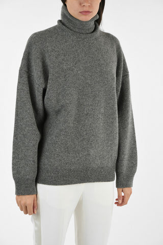Cashmere and Wool Turtleneck  Sweater