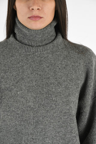 Cashmere and Wool Turtleneck  Sweater