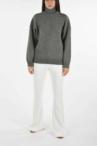 Cashmere and Wool Turtleneck  Sweater