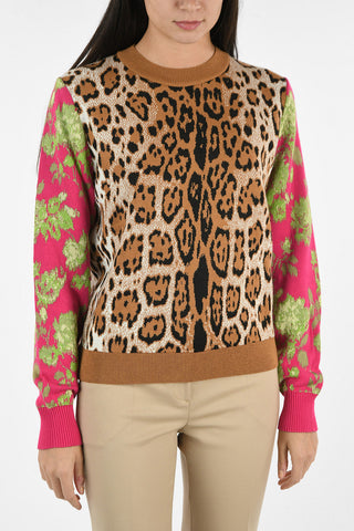 Leopard-print Sweater