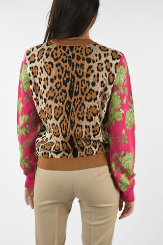 Leopard-print Sweater