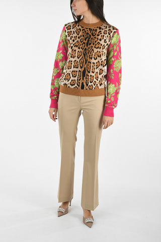 Leopard-print Sweater
