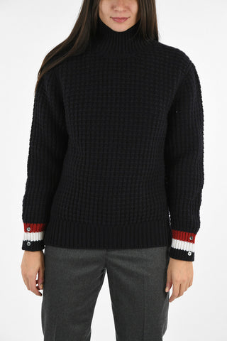 Cable Knit Turtleneck Sweater