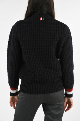Cable Knit Turtleneck Sweater