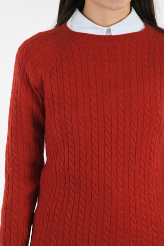 Cashmere Cable Knit Sweater