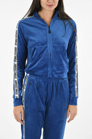 Chenille Crop Sweatshirt