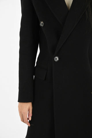 Wool Double Breasted trench