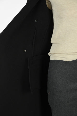 Wool Double Breasted trench