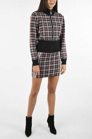 Tartan Crop Sweater