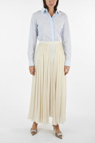 Draped CACHI Midi Skirt