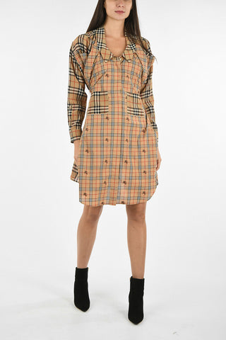 Silk Shirt Dress