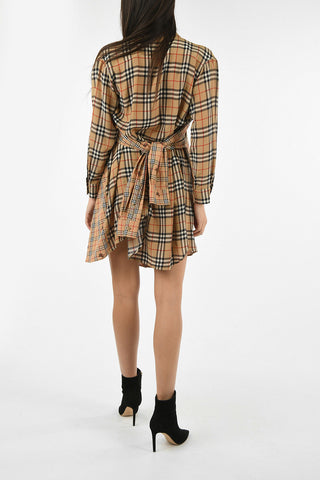 Silk Shirt Dress