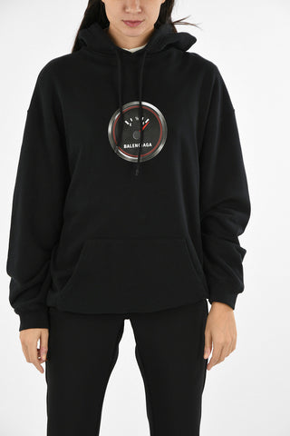 Printed Oversize Sweatshirt