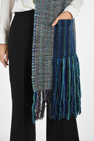 Maxi Scarf with Fringe