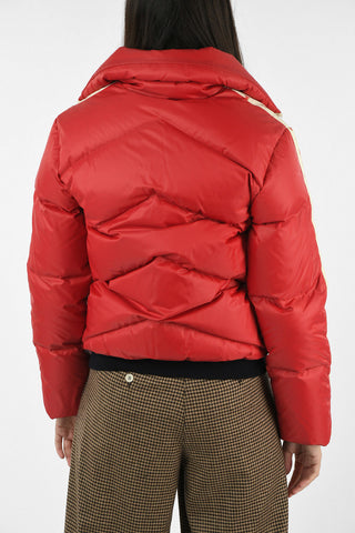 Floral Printed Down Jacket