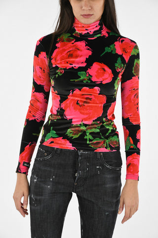 Chenille Floral Top