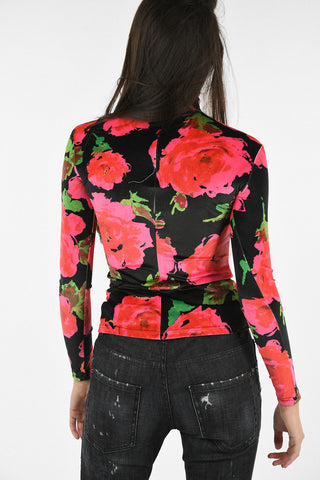 Chenille Floral Top