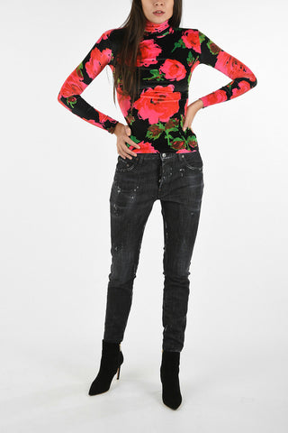 Chenille Floral Top
