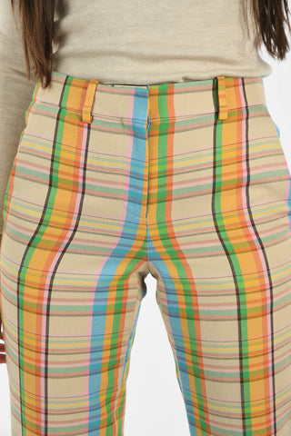 Madras Regular Rise Pants