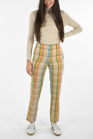 Madras Regular Rise Pants