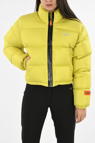 Crop Quilted Down Jacket