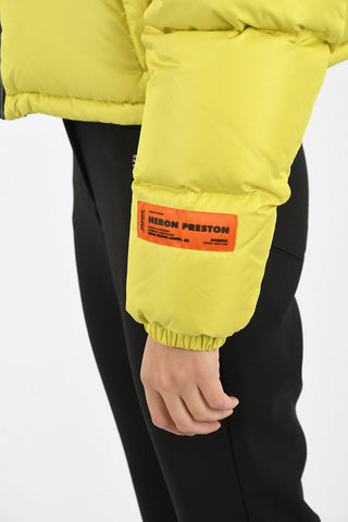 Crop Quilted Down Jacket