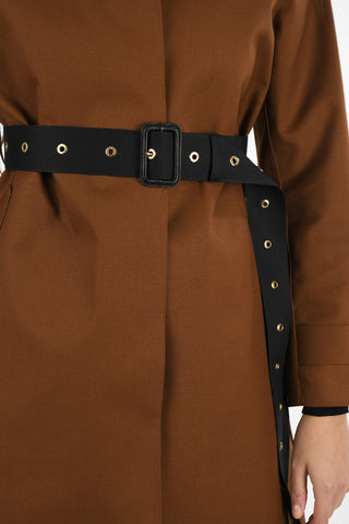 Cappotto chesterfield in lana e mohair
