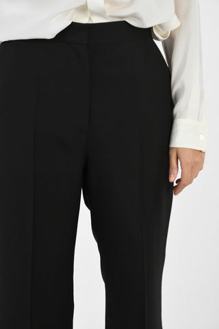 Single Pleat Wide Leg Pants