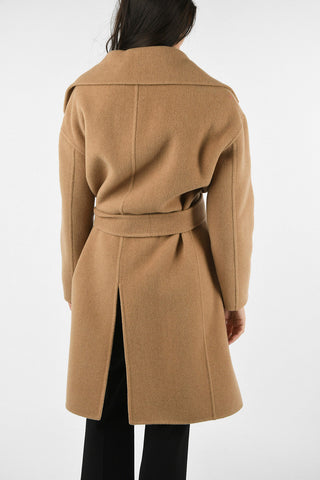 Wool Single Breasted Trench
