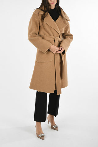 Wool Single Breasted Trench