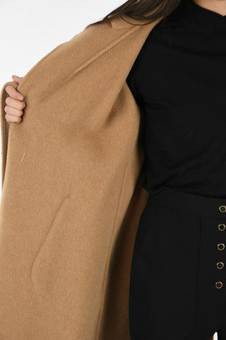 Wool Single Breasted Trench