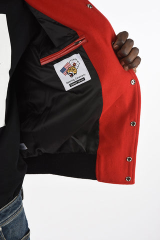 Bomber CANADA with Leather Sleeves