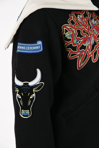 Embroidered Bomber