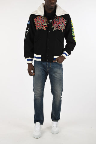 Embroidered Bomber