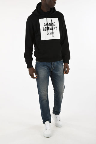 Printed Hooded Sweatshirt