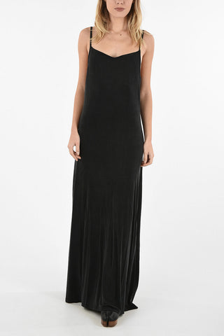 MM6 Spaghetti Strap Floor Dress