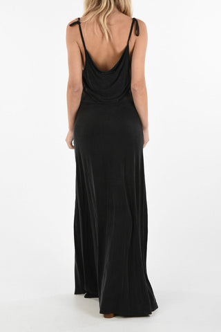 MM6 Spaghetti Strap Floor Dress