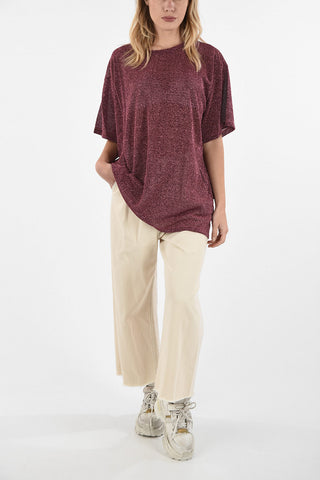 MM6 Lurex Oversize T-shirt