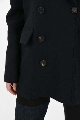 Double-Breasted Peacoat 