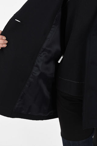 Double-Breasted Peacoat 