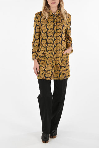 MM0 Snap Button Brocade Coat