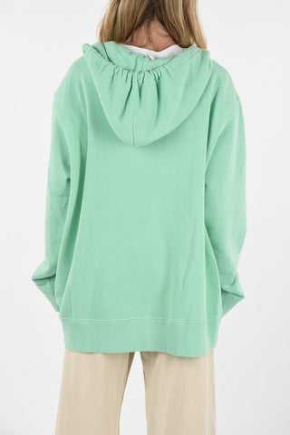 MM6 Plunging Neckline Oversize Sweatshirt