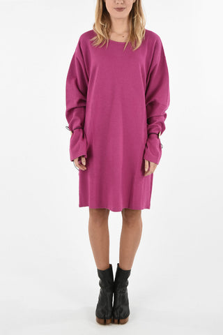 MM6 Virgin Wool and Cotton Shift Dress