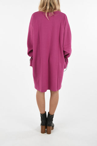 MM6 Virgin Wool and Cotton Shift Dress