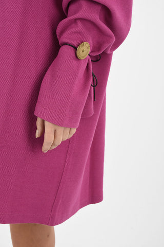MM6 Virgin Wool and Cotton Shift Dress