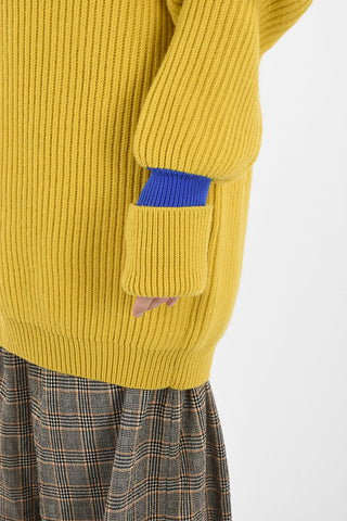 MM0 Ribbed Turtleneck Sweater